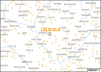map of Calacala
