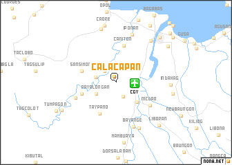 map of Calacapan