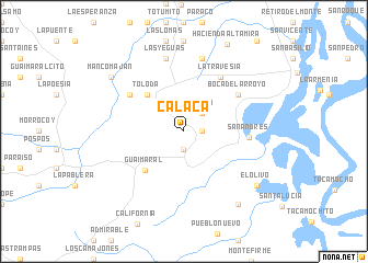 map of Calaca