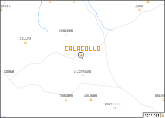 map of Calacollo