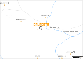 map of Calacota