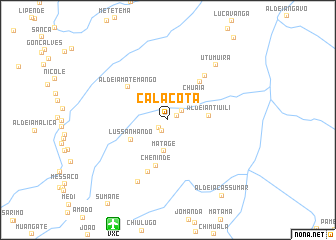 map of Calacota