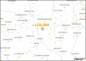 map of Calado