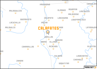 map of Calafates