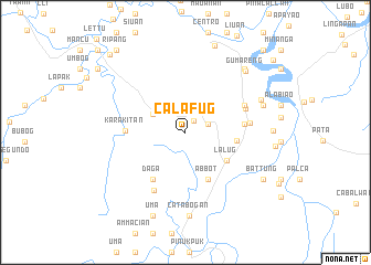 map of Calafug