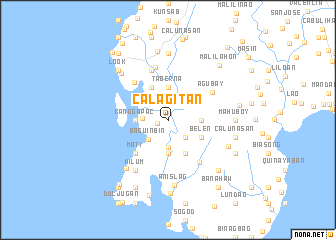 map of Calagitan