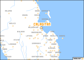 map of Calagitan