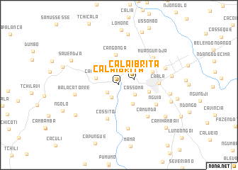 map of Calai Brita