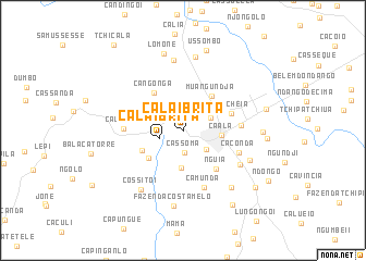 map of Calai Brita