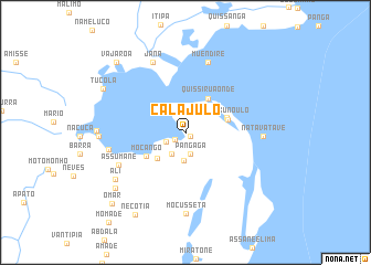 map of Calajulo