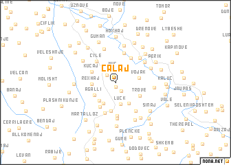 map of Calaj