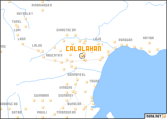 map of Calalahan