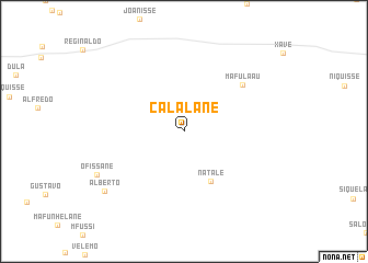 map of Calalane