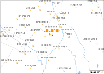 map of Calamar