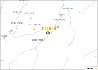map of Calamo