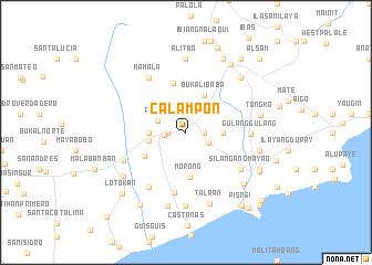 map of Calampon