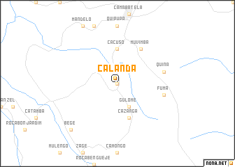 map of Calanda