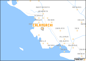 map of Calangachi