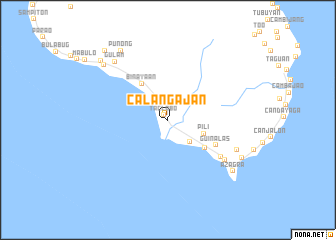 map of Calangajan