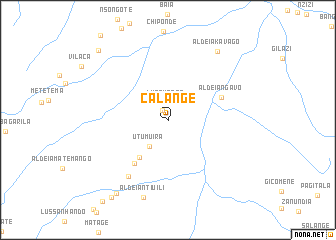map of Calange