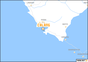 map of Calang