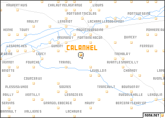 map of Calanhel