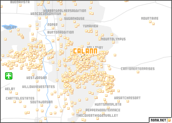 map of Calann