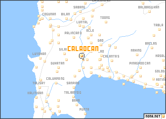 map of Calaocan