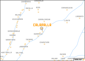 map of Calapalla