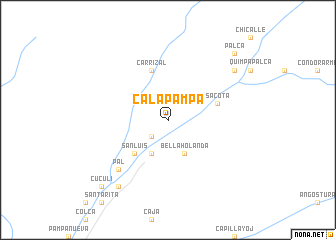 map of Calapampa