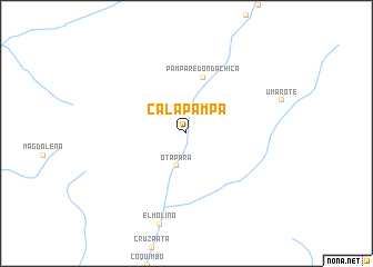 map of Calapampa