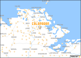 map of Calapaoan