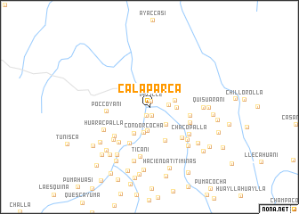 map of Calaparca