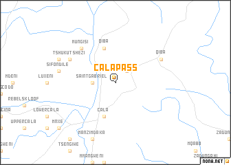 map of Cala Pass