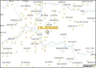 map of Calapawan