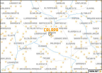 map of Calapa