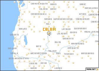 map of Calapi