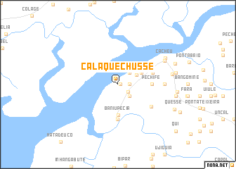 map of Calaquechusse