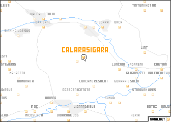 map of Călăraşi-Gară