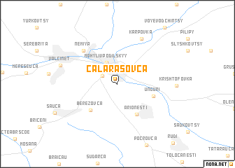 map of Calaraşovca