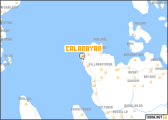 map of Calarayan