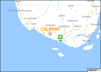 map of Calarian