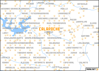 map of Ca Laroche