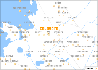 map of Calasaya