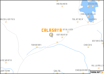 map of Calasaya