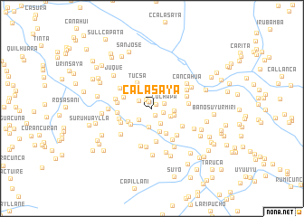 map of Calasaya