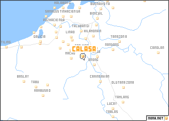 map of Calasa