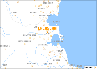 map of Calasgaan