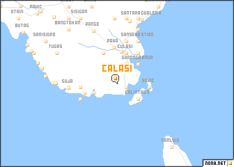map of Calasi