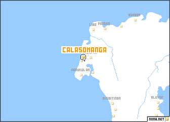 map of Calasomanga